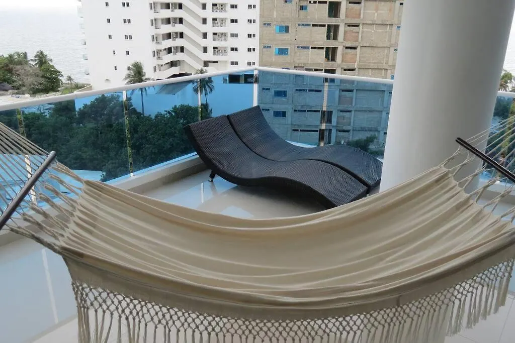 شقة Apartamento Reserva Del Mar سانتا مارتا كولومبيا
